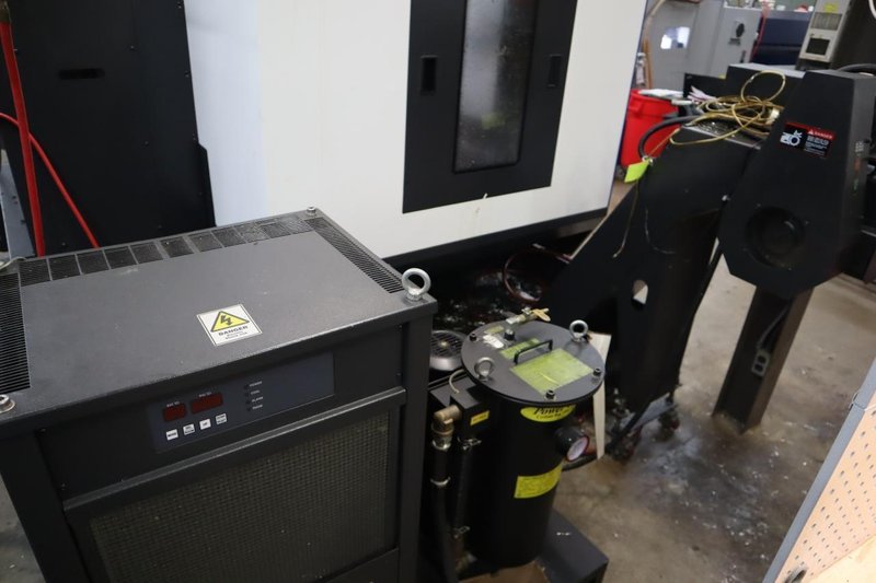 Hyundai Wia F500 Plus CNC Vertical Machining Center, 10K Spindle, 30 Station SMTC, Chip Conveyor, High Pressure Coolant System- Auction Item