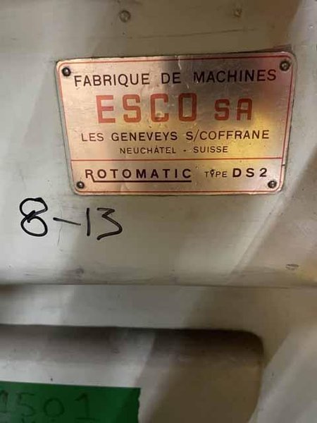 ESCO ROTOMATIC DS-2 SWISS SCREW MACHINE (14411)