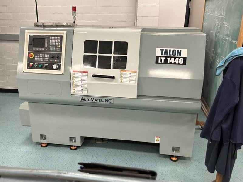 Automate CNC Talon LT 1440 CNC Turning Center, Siemens 808D, 6" 3-Jaw Chuck, 6-Station Turret, Tailstock- Auction Item