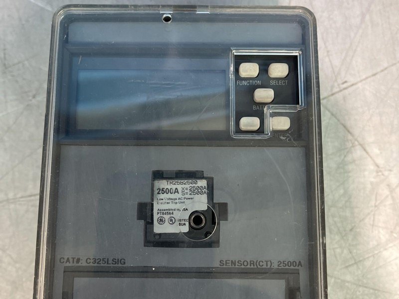 GENERAL ELECTRIC 2500 A MICROVERSATRIP PLUS TRIP UNIT  -  C325LSIG