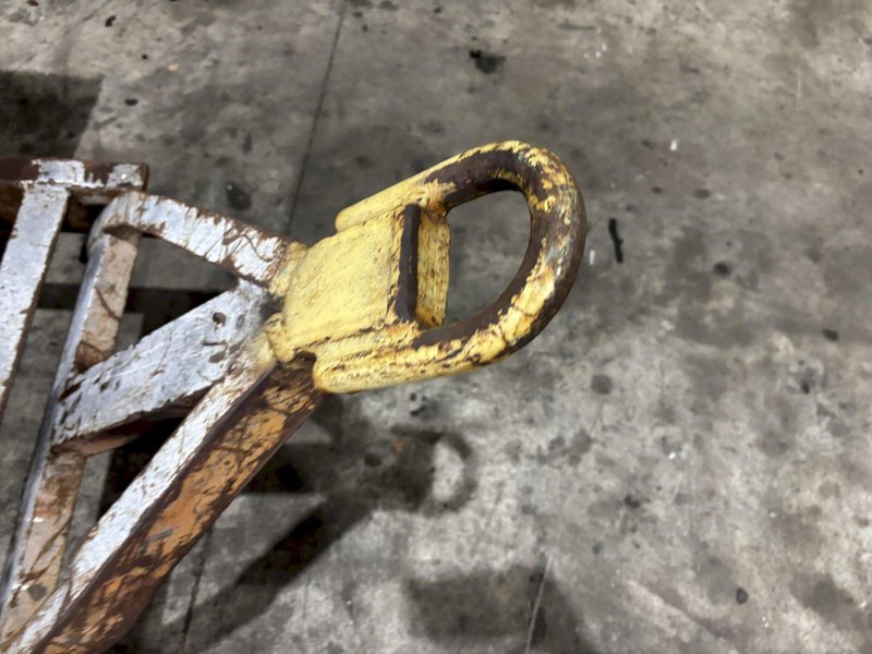 20,000 LBS (10 TON) x 120&quot; x 60&quot; STEEL WITH HARD TIRE TRANSFER CART CAR:  STOCK #23236