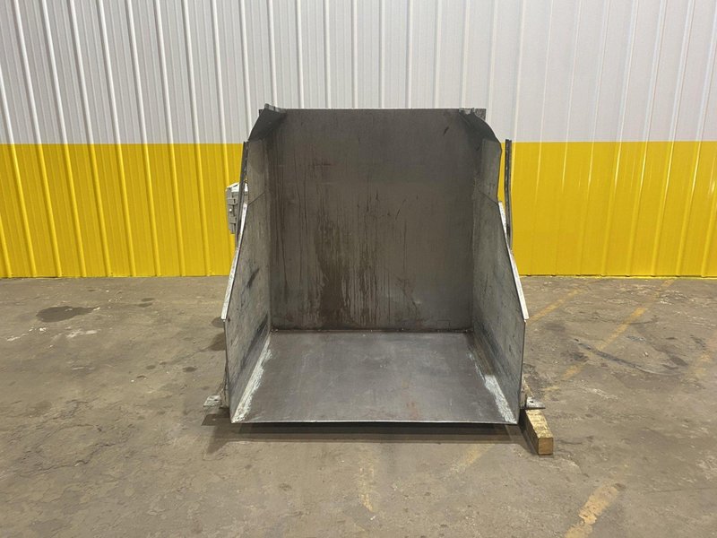 35’ X 60” CP MANUFACTURING MODEL #3495991 CONVEYOR SORTING SYSTEM, WITH DUMP BIN &amp; EXIT DISCHARGE: STOCK #19720