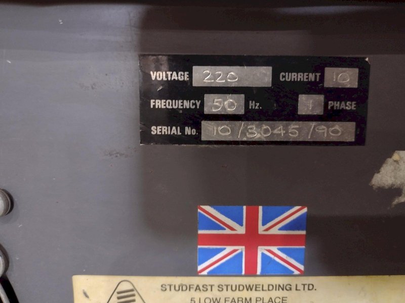 STUDFAST SYSTEM MODEL #10CD STUD WELDER WITH GUN: STOCK #23232