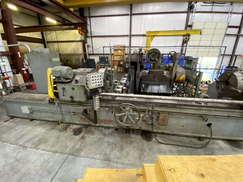 Reinecker 140″ Crankshaft Grinder, 1973 – Updated with CNC Dresser, Wheels, Chucks, and More