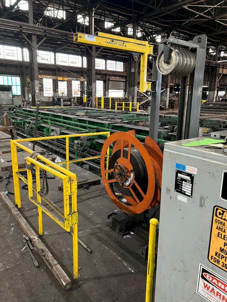 SAMUEL/SIGNODE SMSBM10/VS32 AUTOMATIC STRAPPING SYSTEM. STOCK # 0891924