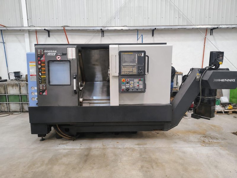 2018 Doosan LYNX 2100LYB CNC Lathe - Excellent Condition