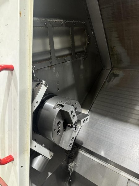 Haas HL-4 CNC Lathe, 1998 – Tool Presetter, Tailstock, Auger
