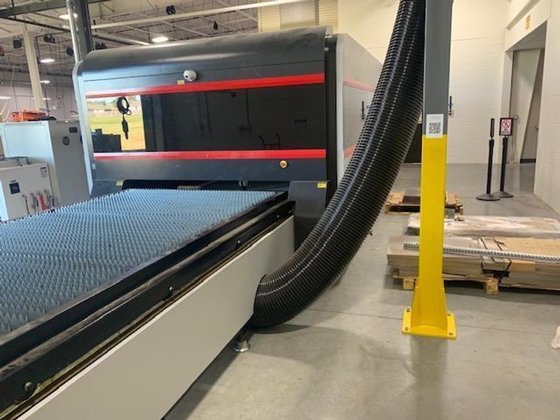 8000 Watt Boss FC6012 EXT Plus Fiber Laser, 2024 – 5′ x 10′, Chiller