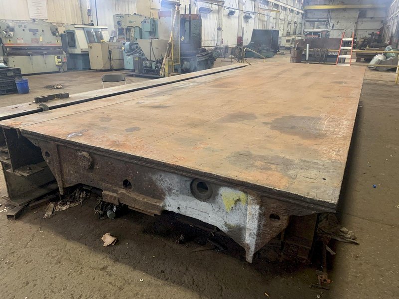 85&quot; X 146&quot; HEAVY DUTY STEEL LAYOUT TABLE: STOCK #12439