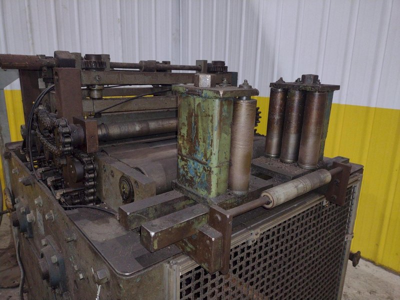 20" X .190" ROWE MODEL #C6-20 MOTORIZED COIL STRIP STRAIGHTENER: YOBRO #24754