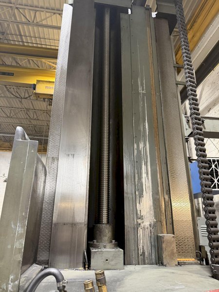 5" DEVLIEG 5K-120 CNC HORIZONTAL BORING MILL WITH UPDATED FAGOR CONTROL. STOCK # 0219826