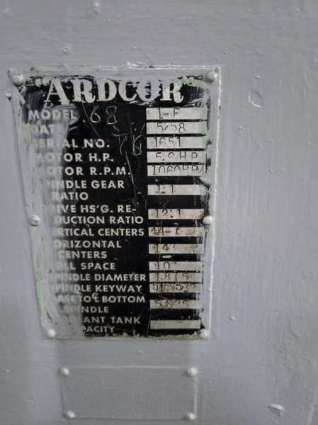 ARDCOR MODEL #1-F ROLLFORMER: YOBRO #25222