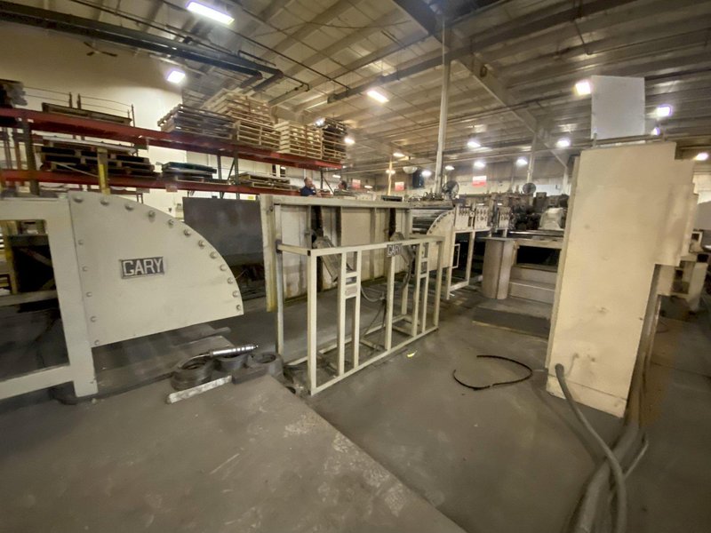 72&quot; X 12 GAUGE X 30,000 LBS GARY &quot;SLEAR&quot; SLITTING &amp; CUT TO LENGTH LINE: STOCK 15091