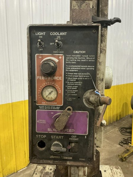 18" METALMIZER MODEL #MS2018-1 VERTICAL BANDSAW: YOBRO #25884