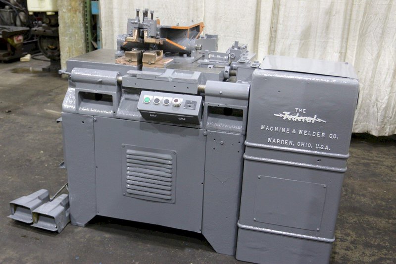 50 KVA FEDERAL MODEL F2 INDUSTRIAL PIPE/ROD BUTT WELDER: STOCK #71075