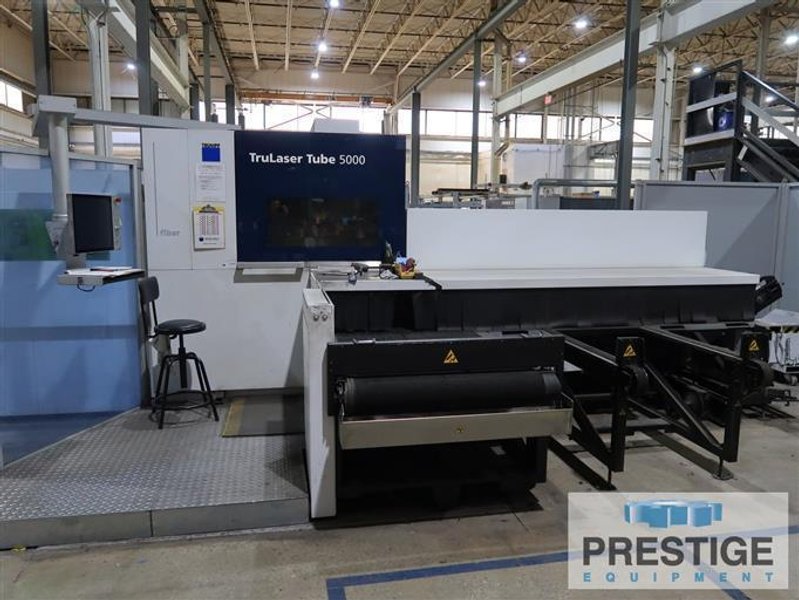 Trumpf 3000 Watt Fiber TruLaser Tube 5000 CNC Tube Laser