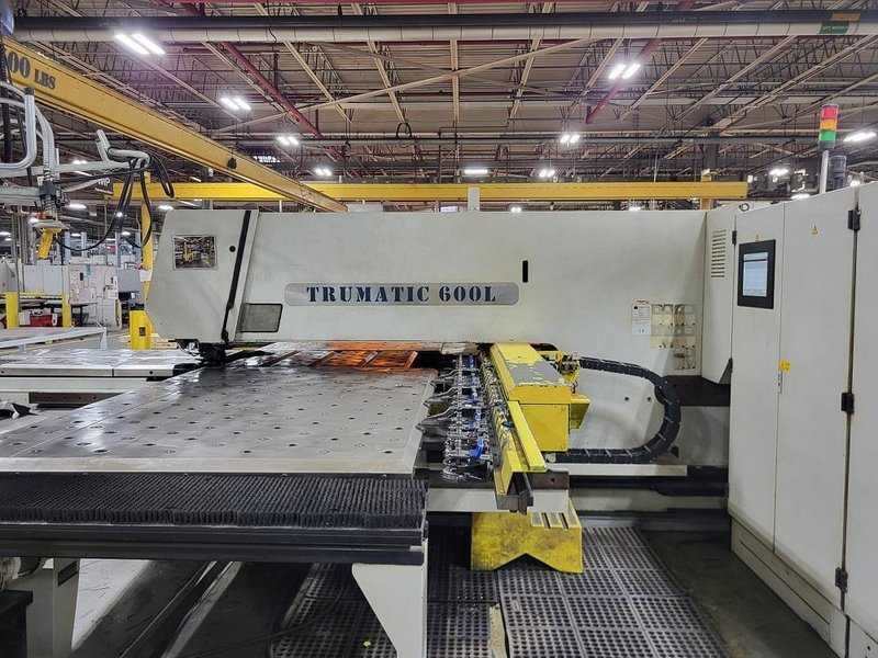 1999 Trumpf Trumatic 600L Combination Punch / Laser Cutting System (#5070)