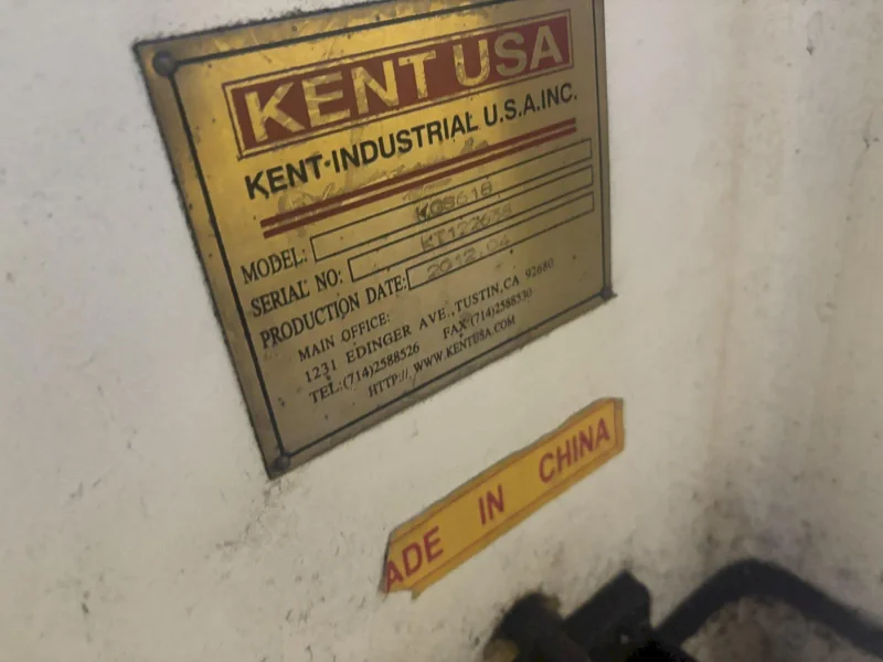 6&quot; X 18&quot; KENT NO. KGS–618 SURFACE GRINDER. STOCK # 0991425