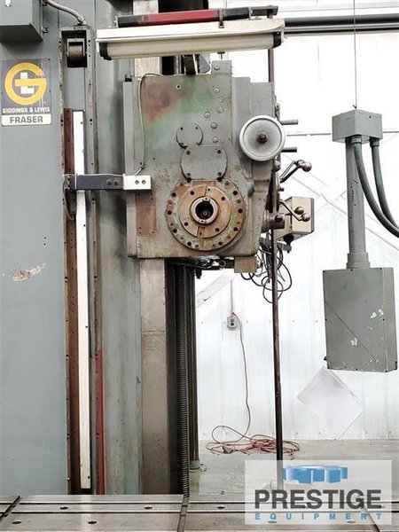 4&quot; Giddings &amp; Lewis Fraser 70A-DP4-T Table Type Horizontal Boring Mill