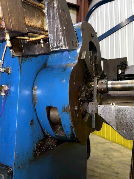 3&quot; KINEFAC MODEL #MC-6-F &quot;KINE-ROLLER&quot; 3-DIE AUTOMATIC THREAD ROLLER THREADER: STOCK #17073