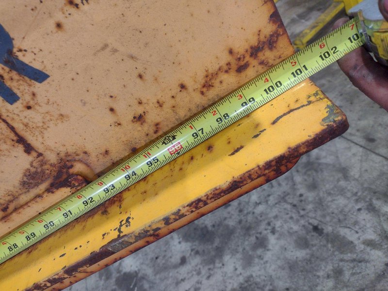 9,000 LBS X 8' LETELLIER CRANE SPREADER BAR LIFTING BEAM: STOCK #22641