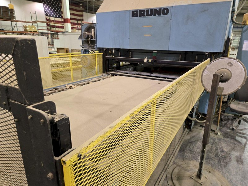 500 TON BRUNO FH500 DIE CUTTING PRESS. STOCK # 0772026