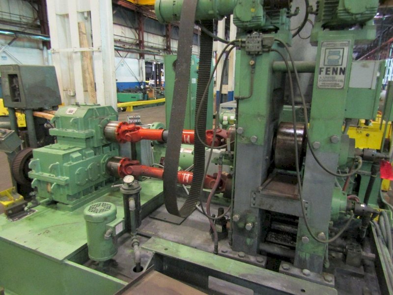 6" FENN MDL 124 2-HIGH SINGLE STAND WIRE FLATTENING MILL