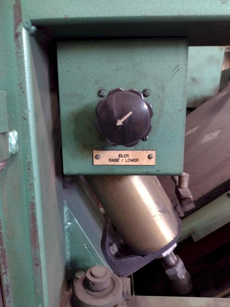 42" X 50 HP TIMESAVER MODEL #343-1SG  SLAG GRINDER BELT SANDER WITH HAMMOND DUST COLLECTOR: STOCK #17009