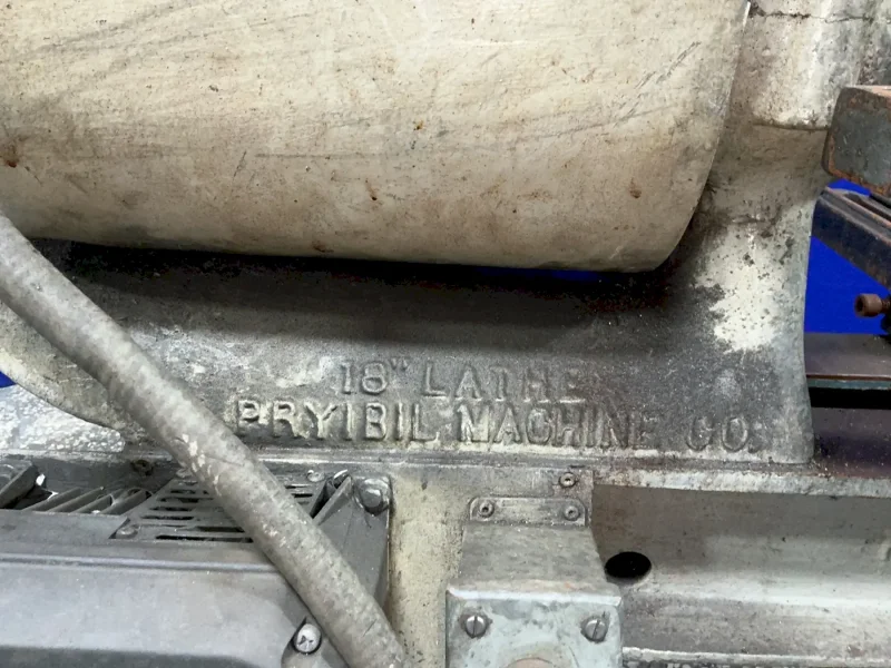 P.PRYIBL MACHINE 17” X 6” POLISHING LATHE
