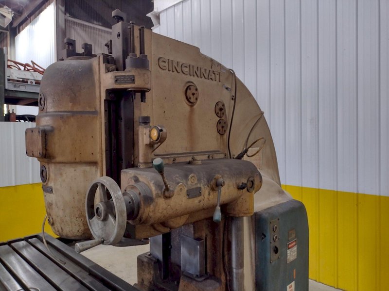 #6 X 20&quot; X 104&quot; CINCINNATI MODEL #6V VERTICAL MILL: STOCK #21703