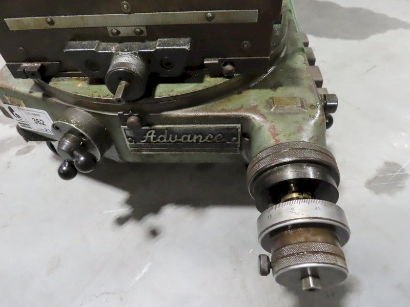 Advance B-13 Cross Slide Rotary Table with 13" x 13" Table Area- Auction Item