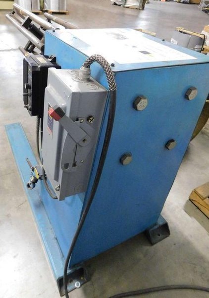 4,000 Lb DURANT Model MD-403-MVS Motorized Uncoiler (14378)