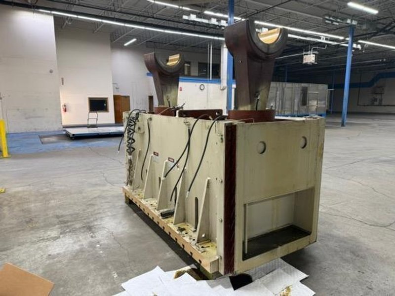 500 Ton Bliss Model SE2-500-96"x 54" Straight Side Twin Gear Drive Straight Side Double Crank Press