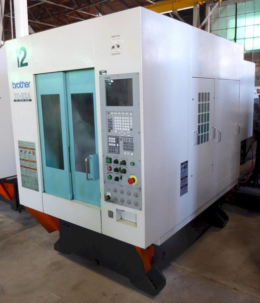 Brother CNC Drill &amp; Tap Center TC-R2A, 10K RPM, 14 ATC, Pallet Changer, 2006