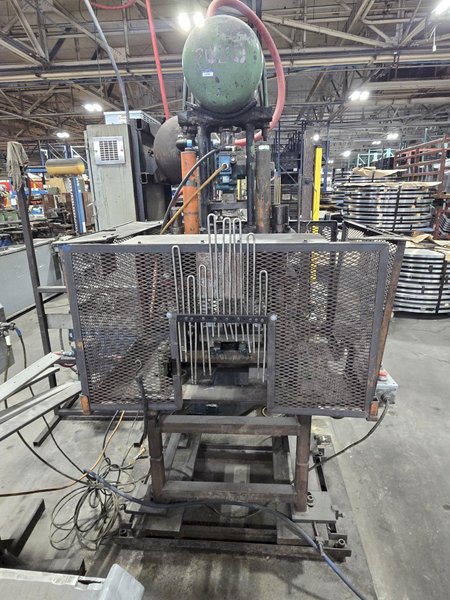 12 TON PNEUPOWR AIRAM MODEL #4P12 PNEUMATIC PRESS 3” STROKE: YOBRO #24862