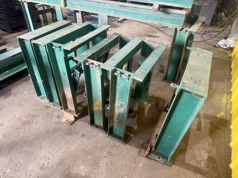 2001 BERCO PT250 TRACK PRESS WITH WTC TRACKMASTER IMPACT WRENCH &amp; CONVEYOR: YOBRO #24374