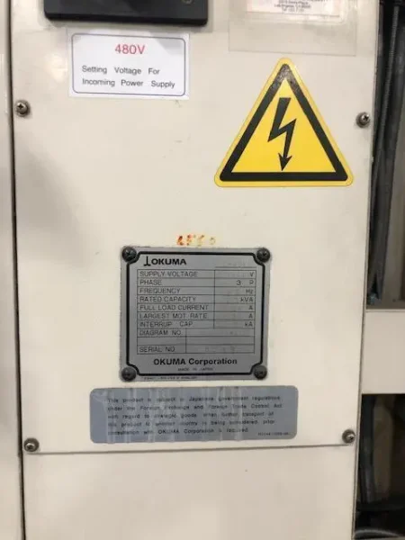 1996 OKUMA MC40VA | Machining Centers, Vertical