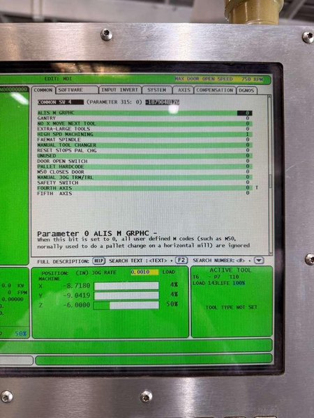 Haas VF-2SS CNC Vertical Machining Center – 12,000 RPM, HSM Mill