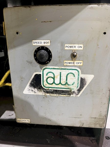 5,500 LB X 50&quot; OD AWC MODEL #F-200RA HORIZONTAL PALLET TYPE COIL REEL UNCOILER: STOCK #20065