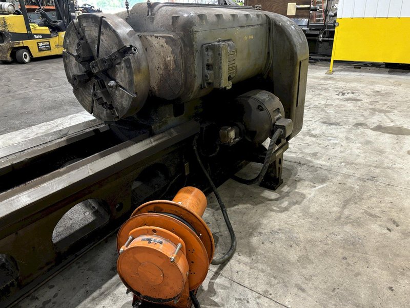 40" X 252" (21') AMERICAN PACEMAKER ENGINE LATHE, 2.75" HOLE: STOCK #20837