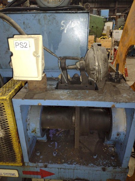 10,000 LBS FMS (FREEDOM MILL SYSTEMS) MODEL #UCD-550 DOUBLE END UNCOILER / COIL REEL: YOBRO #24900