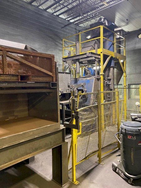 WHEELABRATOR TUMBLAST SHOT BLAST MACHINE STOCK #2987