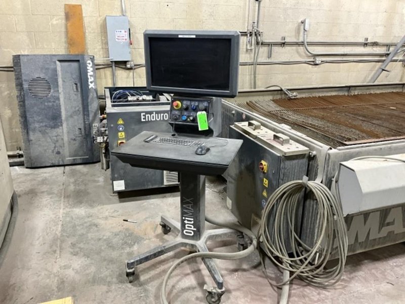 13′ 4″ x 6′ 8″ OMAX OptiMAX 80X CNC Waterjet, 2022 – 50 HP EnduroMAX 550 Pump