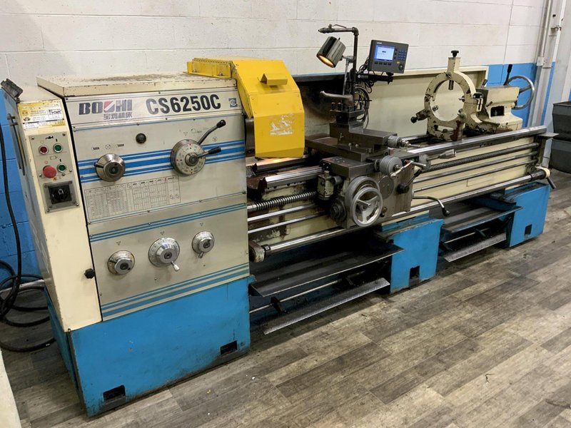 20”X 78” BOCHI MODEL CS6250C GAP LATHE: STOCK #81075