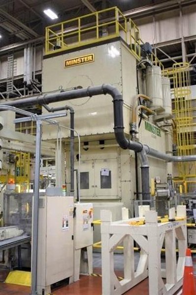 1200 Ton Minster E2-1200 Straight Side Press