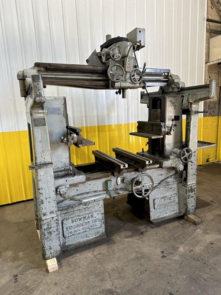 36” X 42” BOWMAN MODEL #DM3-42 DIE SEPERATOR / HANDLER / PROCESSOR WITH WORK HEAD: STOCK #19517