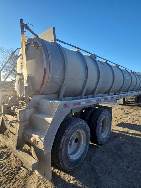 C. Gallegos VT 150 03 Vacuum Tank Trailer, 2024 – 150 BBL / 6,300 Gallon Aluminum Water Vacuum Trailer – Tandem Axle