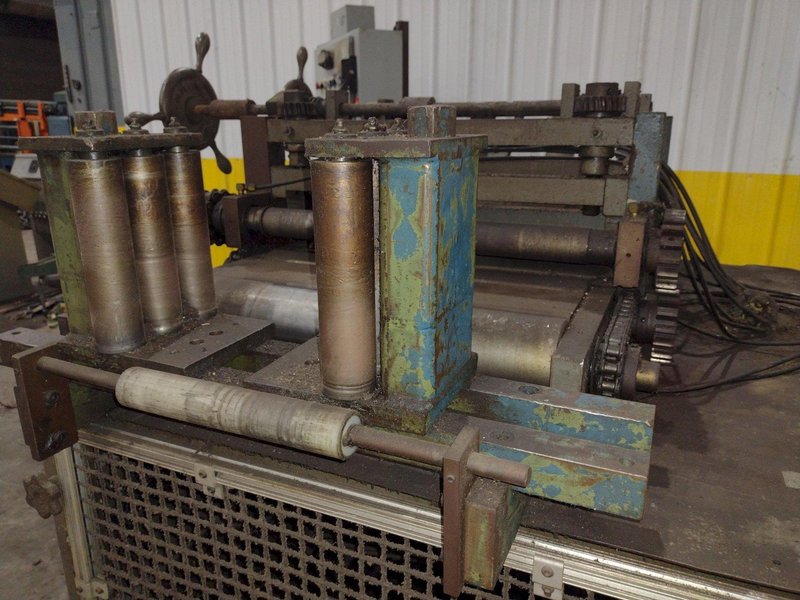 20" X .190" ROWE MODEL #C6-20 MOTORIZED COIL STRIP STRAIGHTENER: YOBRO #24754