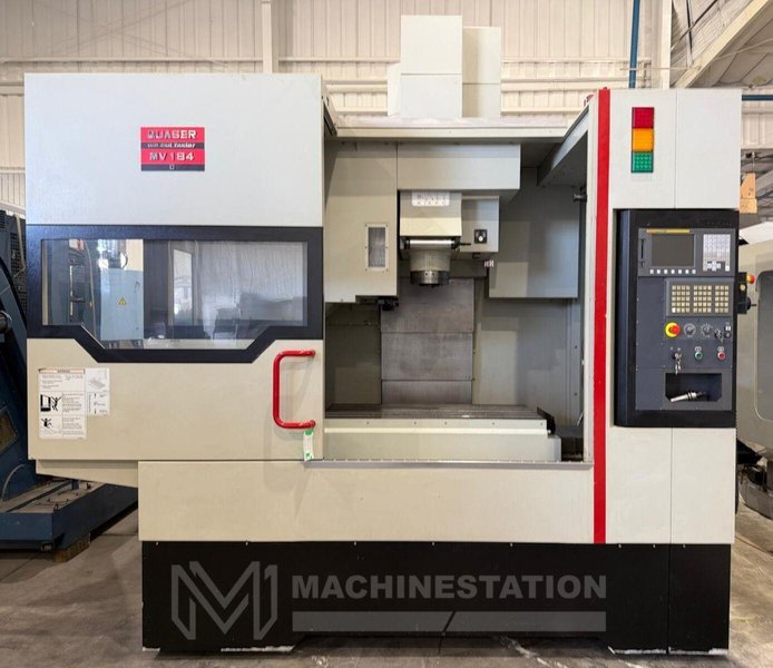 Quaser MV184C/12C CNC Vertical Machining Center – TSC, 12,000 RPM Mill