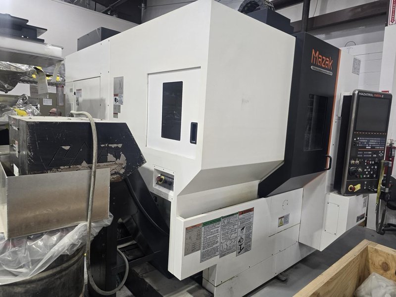 Mazak VCU 500A 5X VMC, 2014 – TSC, 5 Axis Trunnion Rotary, Probing